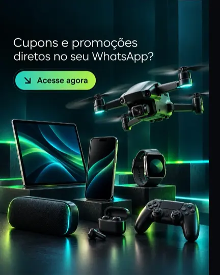 Capa do vídeo com ofertas de tecnologia do Grupo Promo Comprei BR Tech